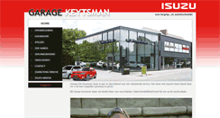 Desktop Screenshot of garagekeytsman.be